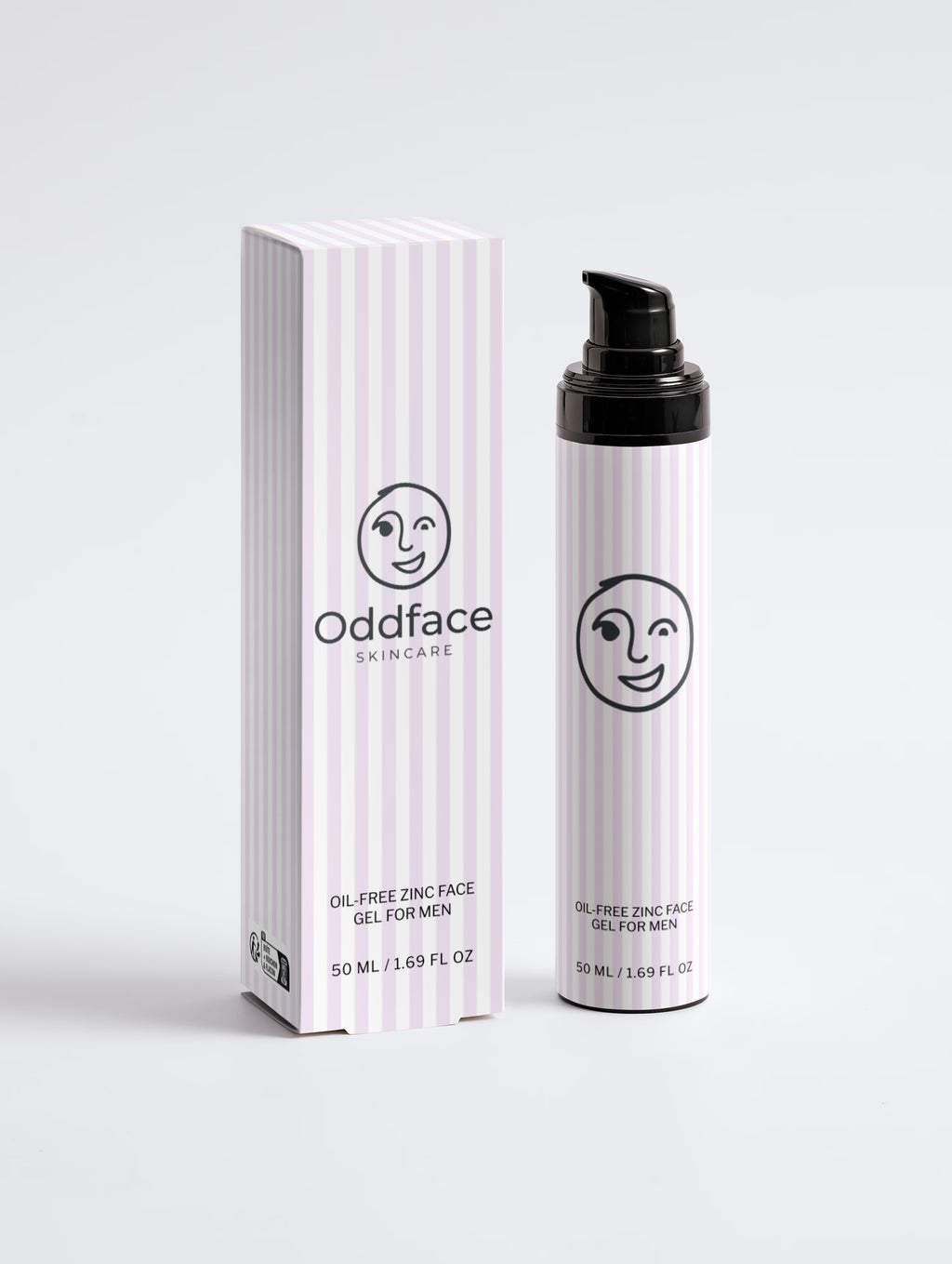 Oil-Free Zinc Face Gel for Men