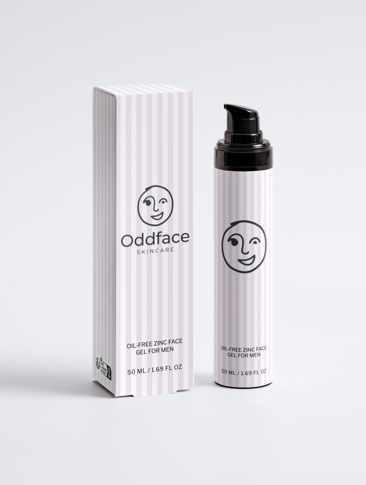 Oil-Free Zinc Face Gel for Men