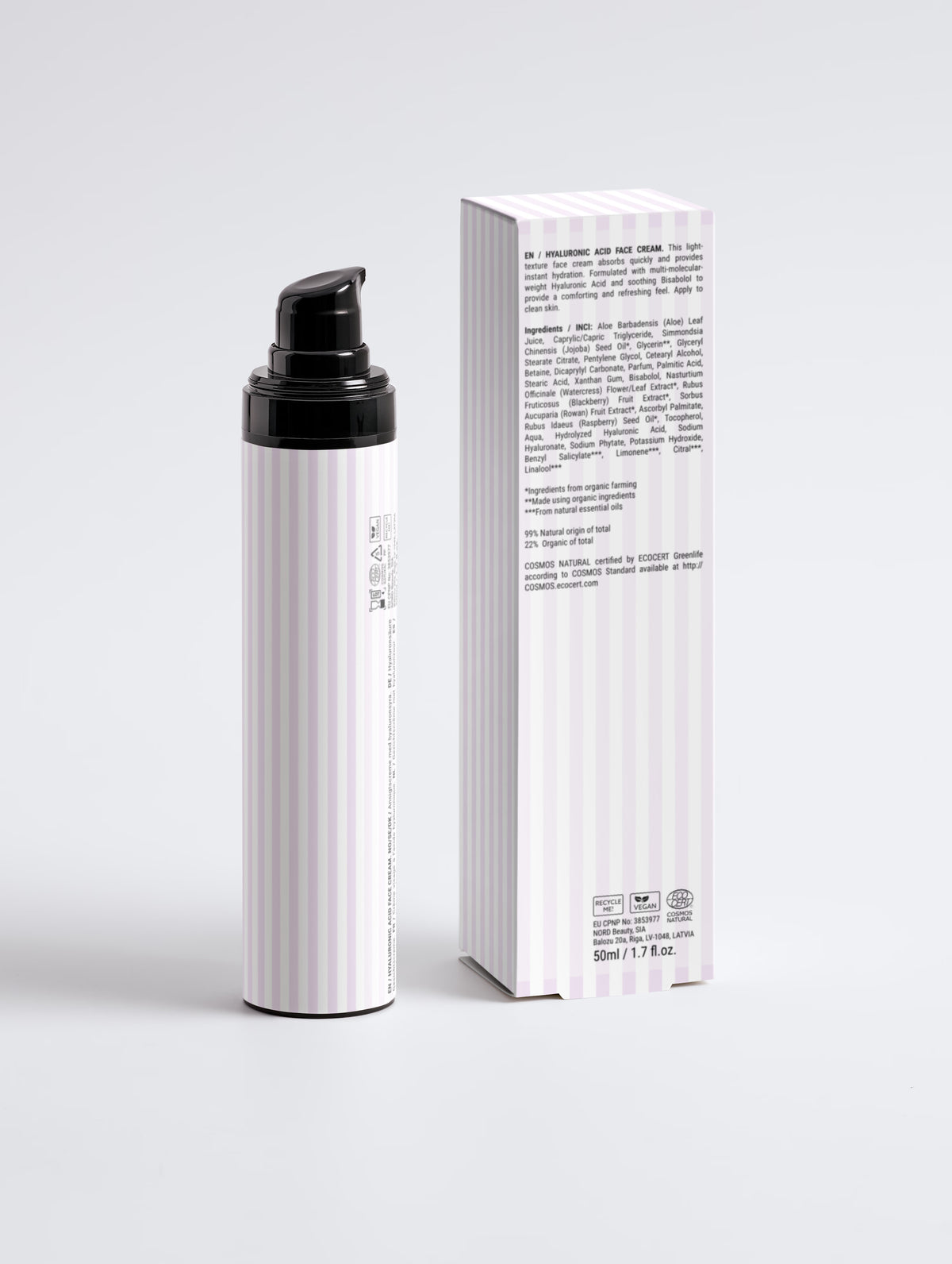 Hyaluronic Acid Face Cream for Men