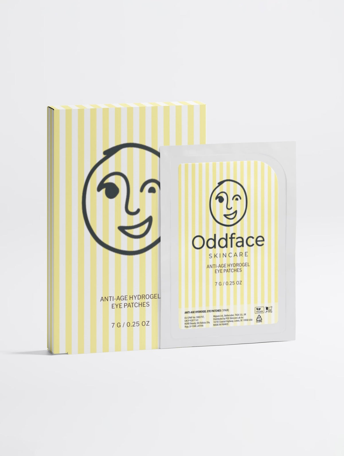 Anti-Age Hydrogel Eye Patches - Oddface Skincare