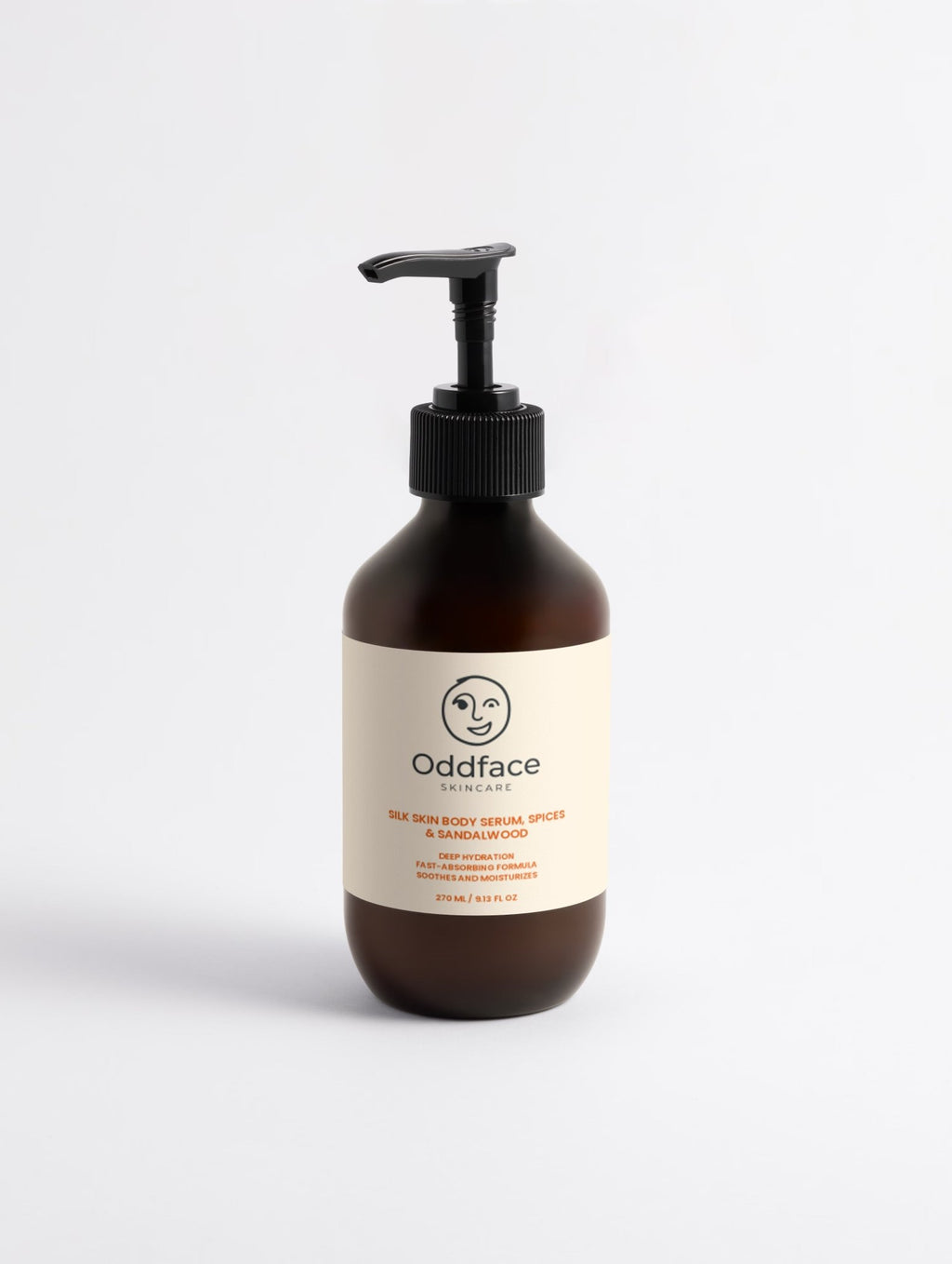 Silk Skin Body Serum, Spices & Sandalwood - Oddface Skincare